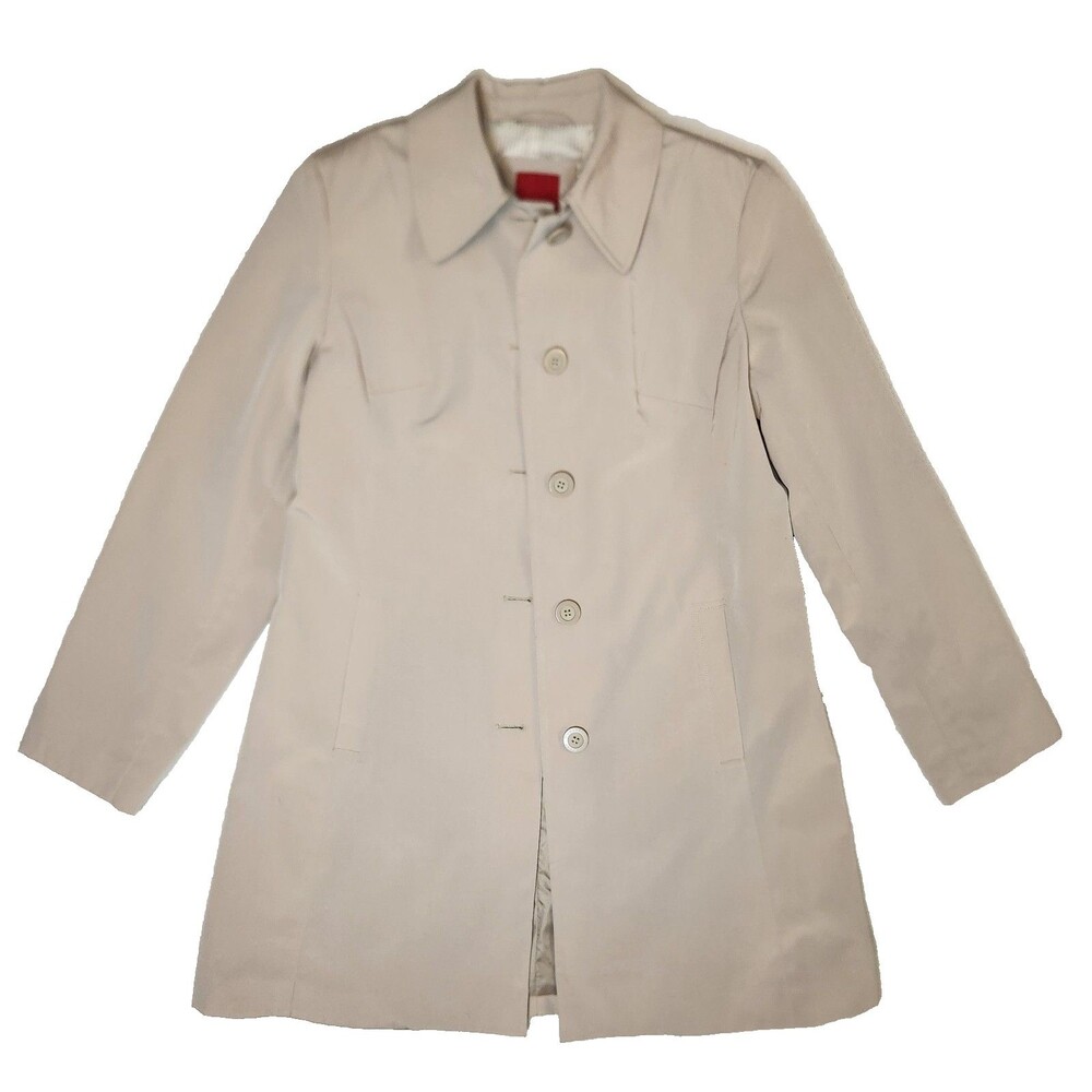Esprit Outerwear Mid-Length Trench Coat Women's Size Large 90's Y2K